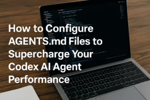 How to Configure AGENTS.md Files to Supercharge Your Codex AI Agent Performance